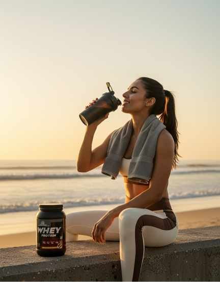 valdren whey Cream & cookies, protein powder, Premium Whey Protein Cream & Cookies Flavour. - Image 2