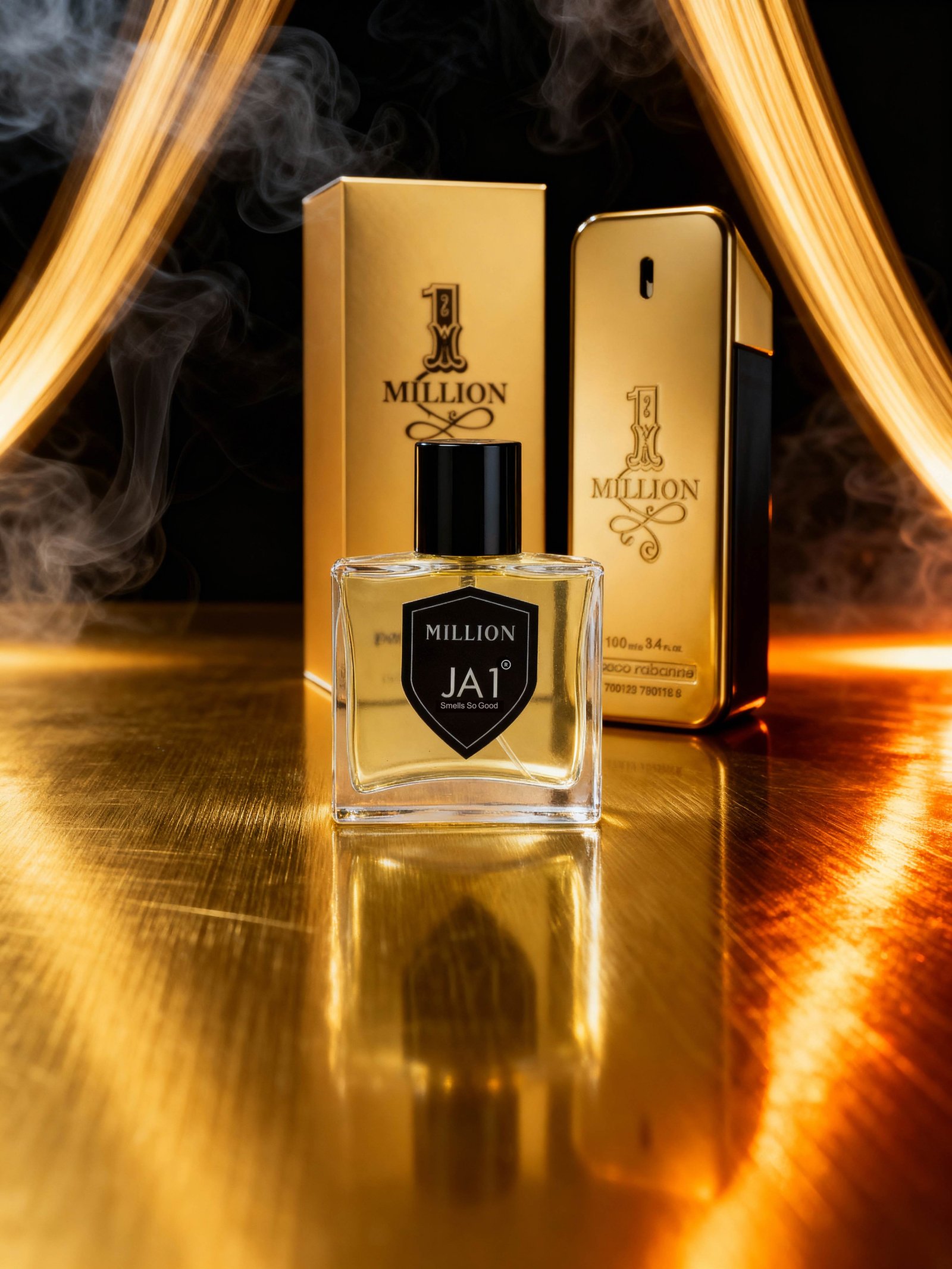 JA1 Million Perfume, Bold Spicy Amber Men’s Fragrance. - Image 1
