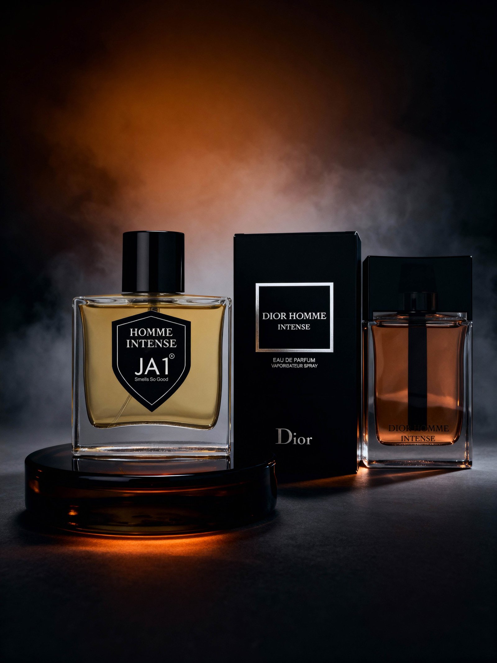 JA1 Homme Intense Perfume, Luxury Iris & Woody Men’s Fragrance - Image 1