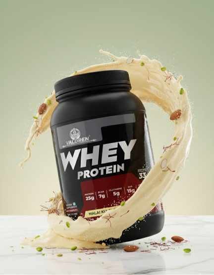 Valdrein Malai Kulfi Protein, Valdrein Premium Protein Powder,  Valdrein Protein Powder  ,Valdrein Malai Kulfi. - Image 2