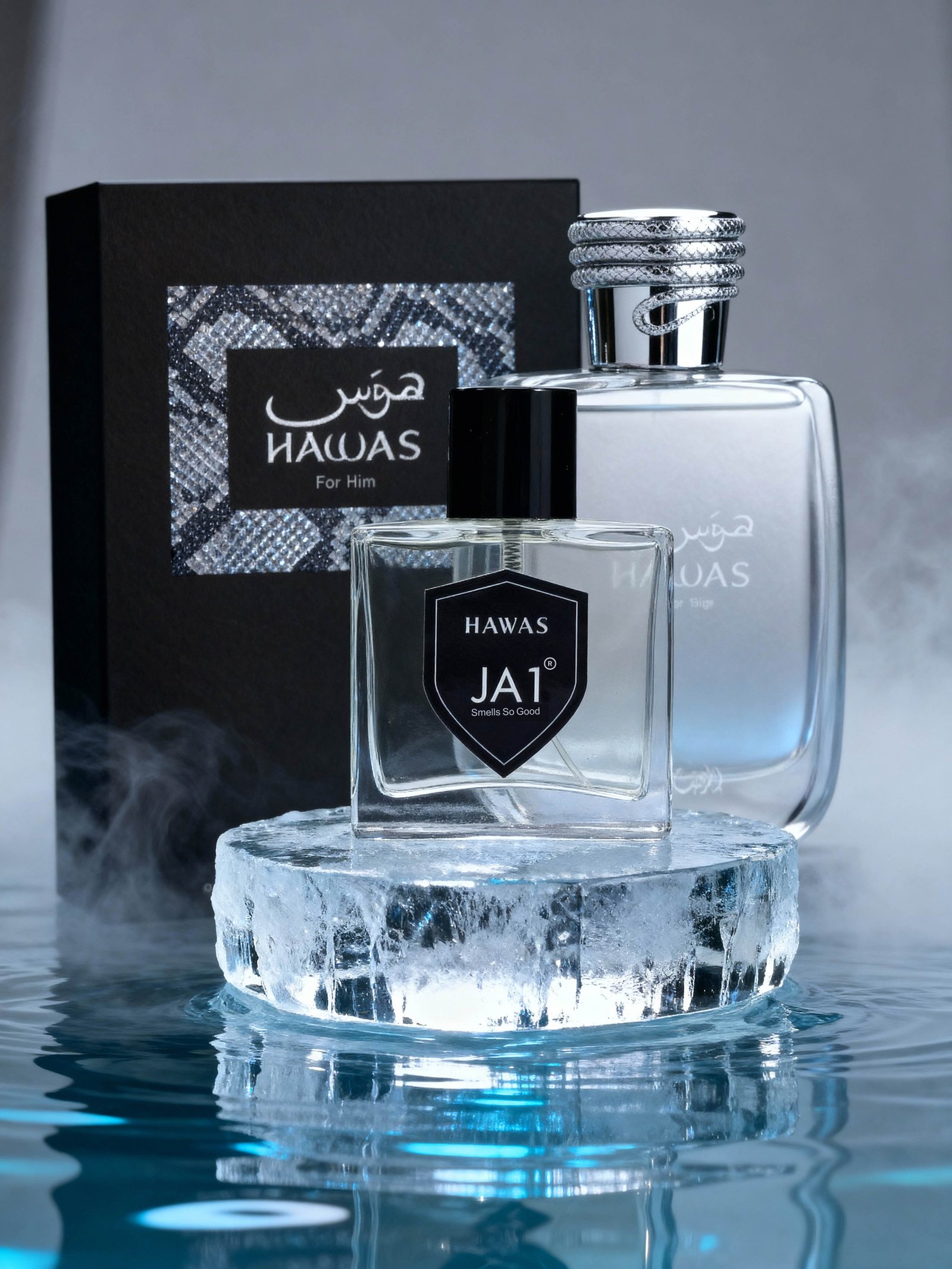 JA1 Hawas Perfume,Fresh Aquatic Masculine Fragrance - Image 1