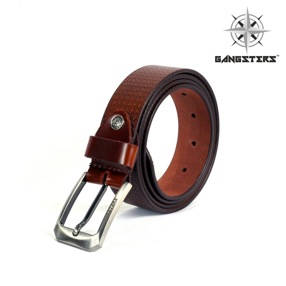 Gangsters Premium Leather Belt 03 - Image 1