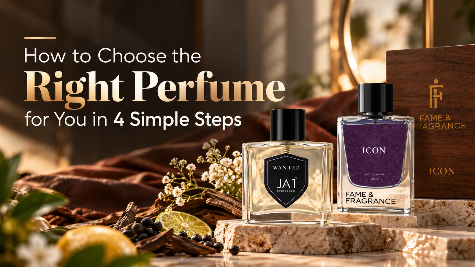 How to Choose the Right Perfume for You in 4 Simple Steps