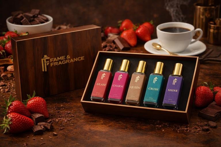 Fame & Fragrance Women Perfume, Luxury Long-Lasting Women’s Fragrance Banner 1