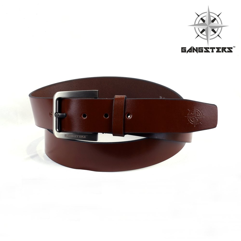 Gangsters Premium Leather Belt 08 - Image 3