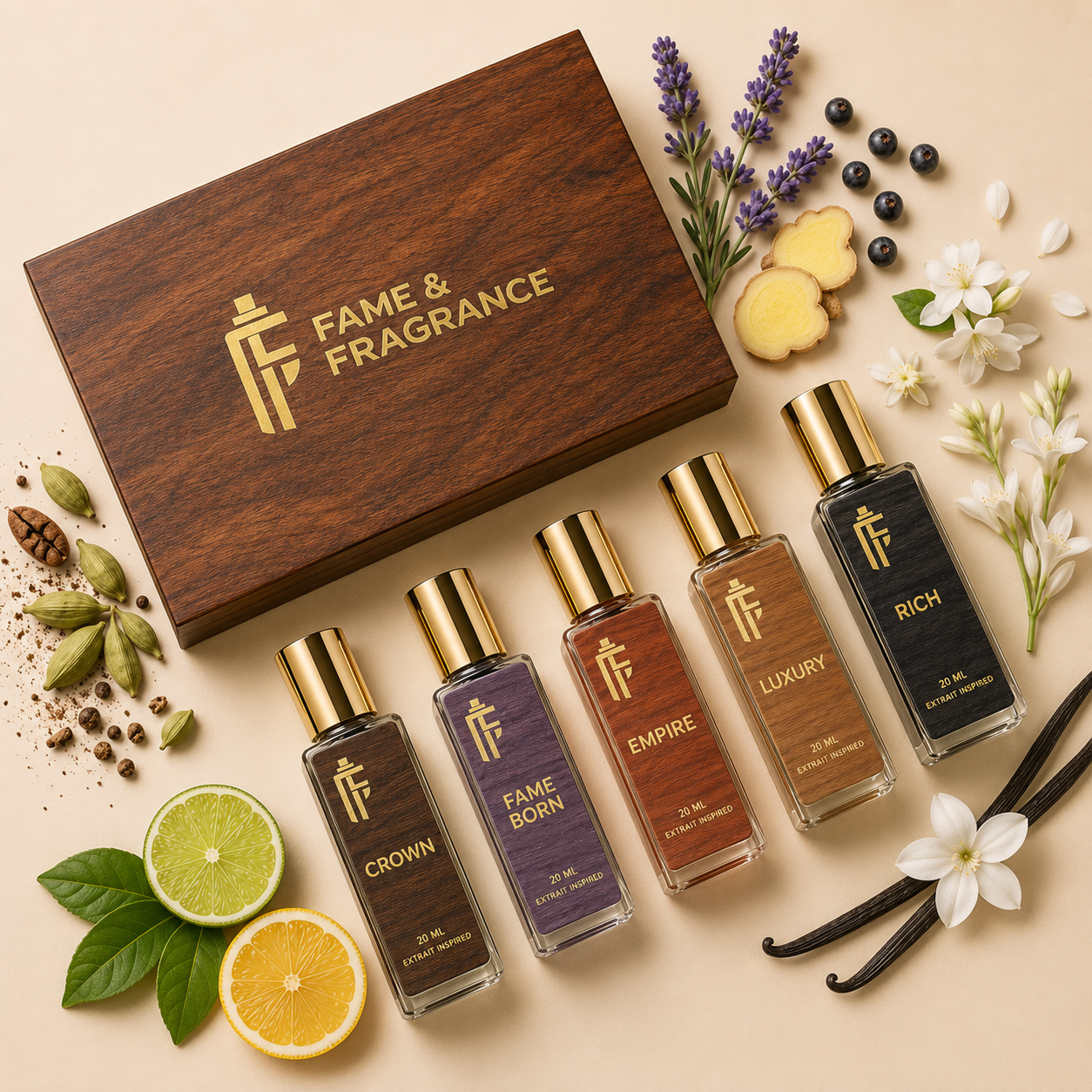 Fame & Fragrance Unisex Perfume, Luxury Long-Lasting Unisex Fragrance - Image 2