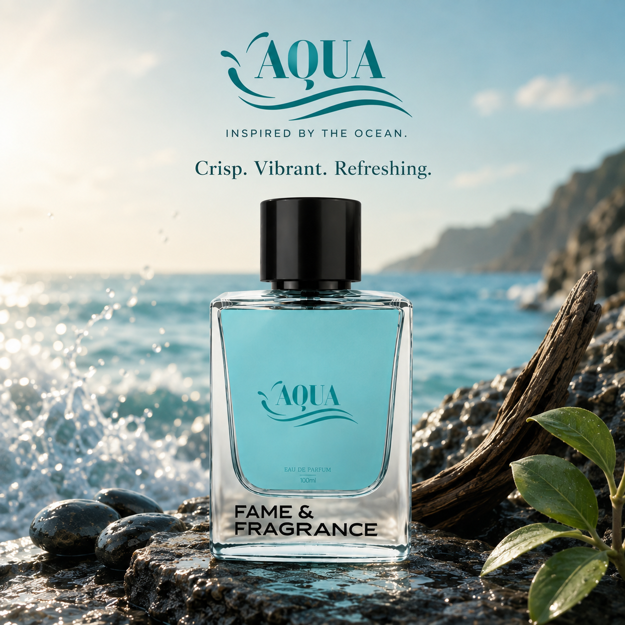 Fame & Fragrance AQUA Eau de Parfum  -  100 ml (For Men & Women) - Image 5