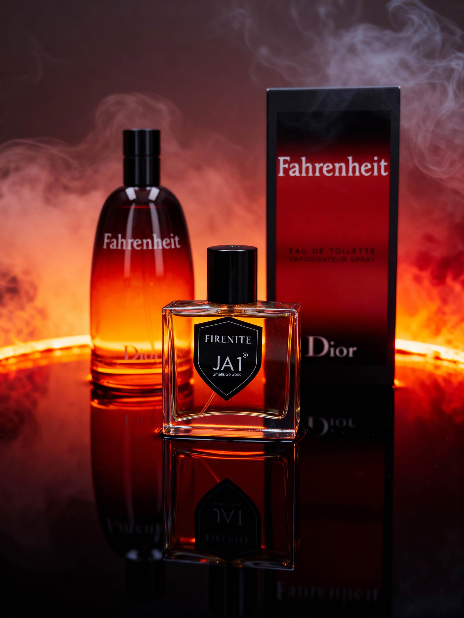 JA1 FIRENITE Perfume | Warm Spicy Leather Men’s Fragrance - Image 1