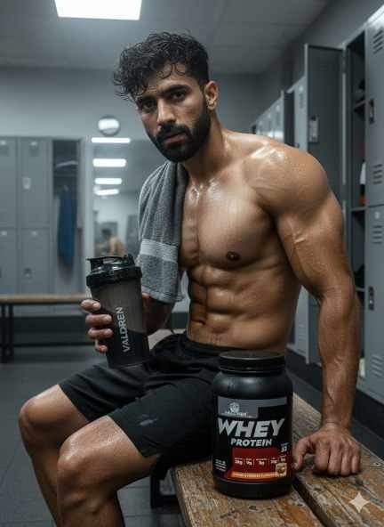 valdren whey Cream & cookies, protein powder, Premium Whey Protein Cream & Cookies Flavour. - Image 6