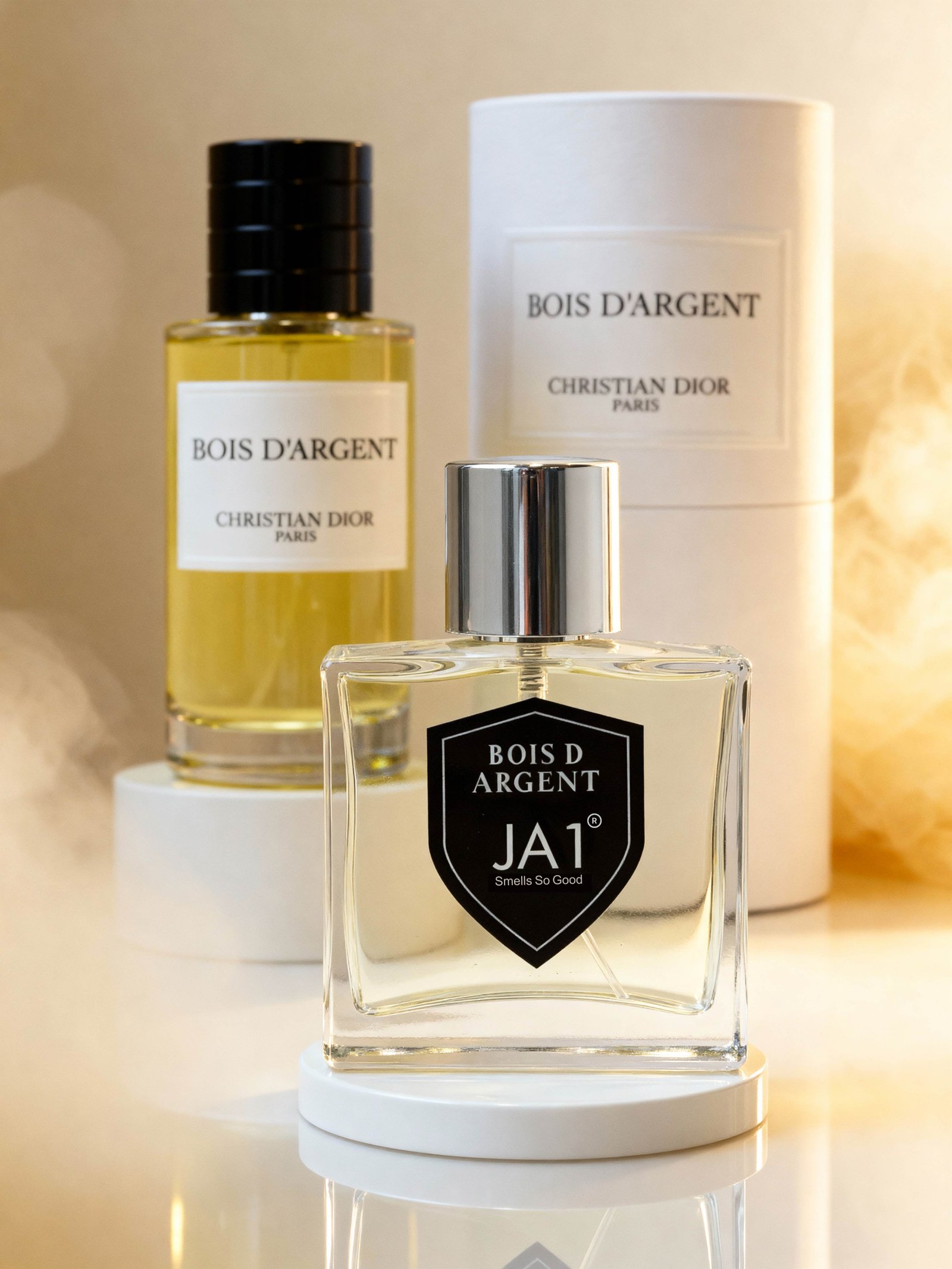 JA1 Bois d’Argent Perfume | Luxury Ambery Woody Unisex Fragrance