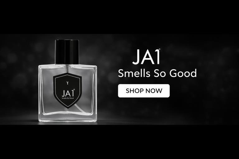 JA1 Y Essence,Fresh Aromatic Woody Perfume. Banner 1