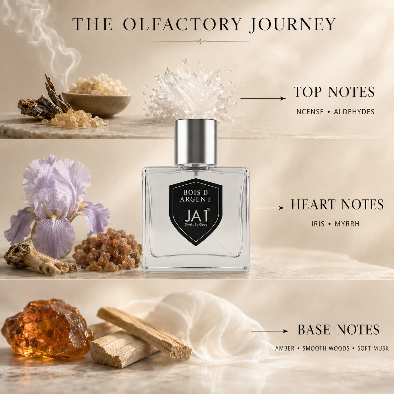 Ja1 Bios D Argent Eau de Parfum  -  100 ml (For Men & Women) - Image 2