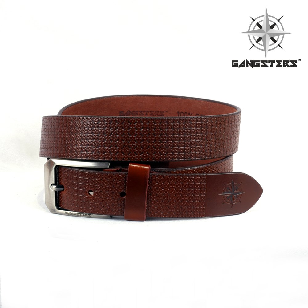 Gangsters Premium Leather Belt 03 - Image 3