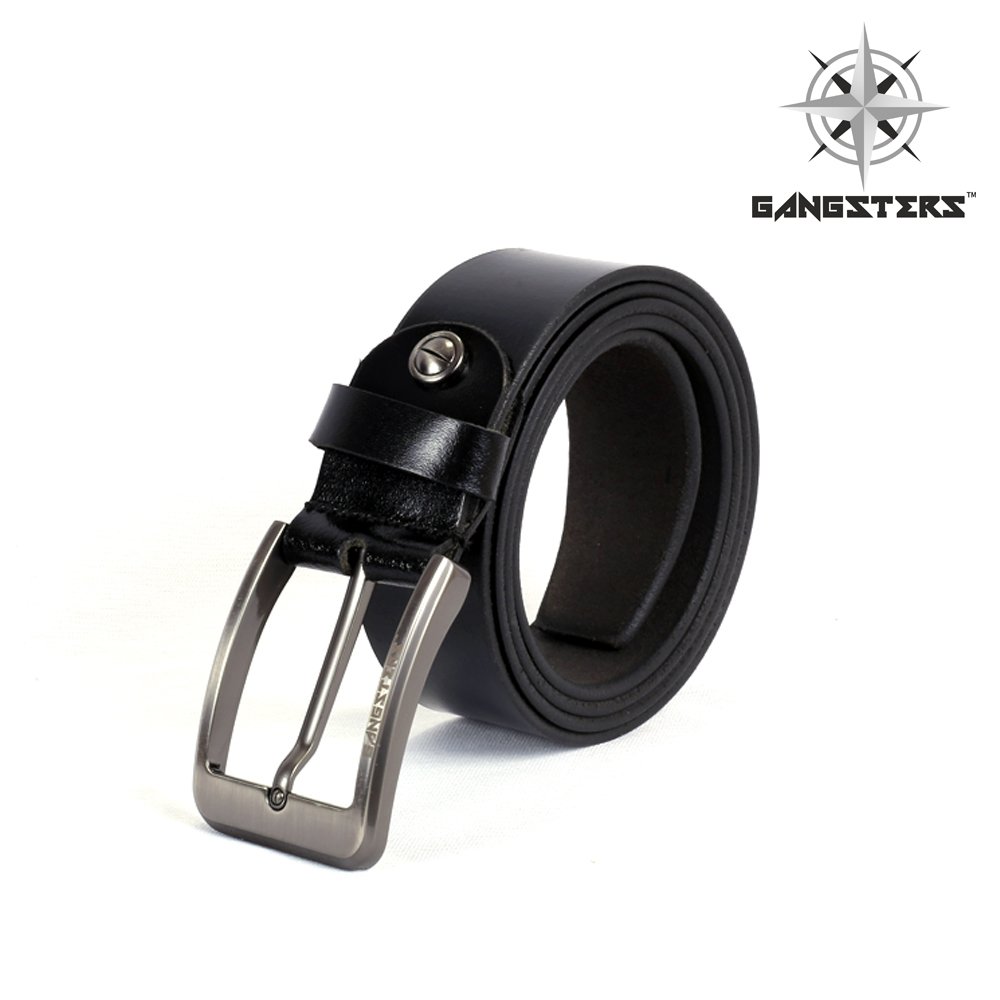 Gangsters Premium Leather Belt 09 - Image 1