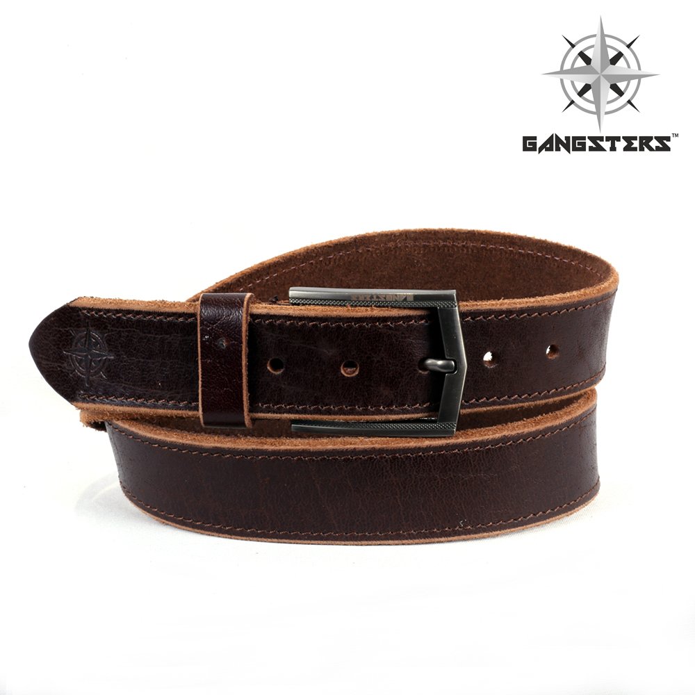 Gangsters Premium Leather Belt 06 - Image 3