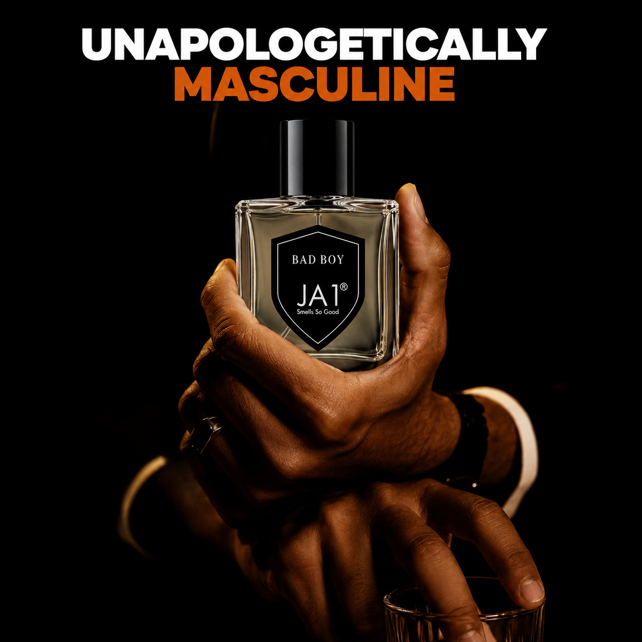 JA1 Bad Boy Perfume, Bold Spicy Amber Men’s Fragrance. - Image 3