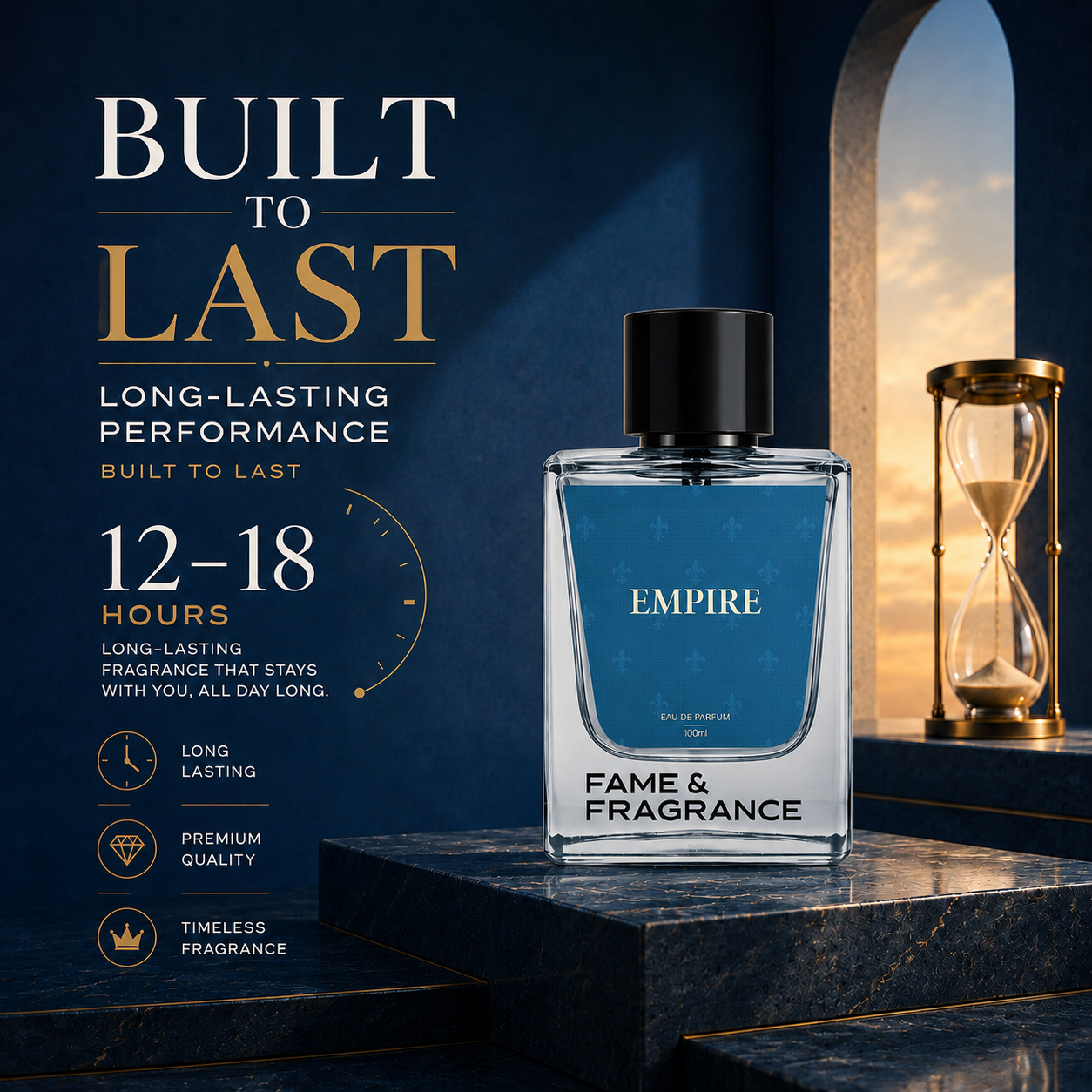 Fame & Fragrance EMPIRE Eau de Parfum  -  100 ml (For Men & Women) - Image 4