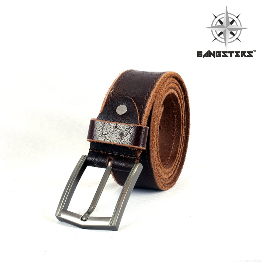 Gangsters Premium Leather Belt 06 - Image 1