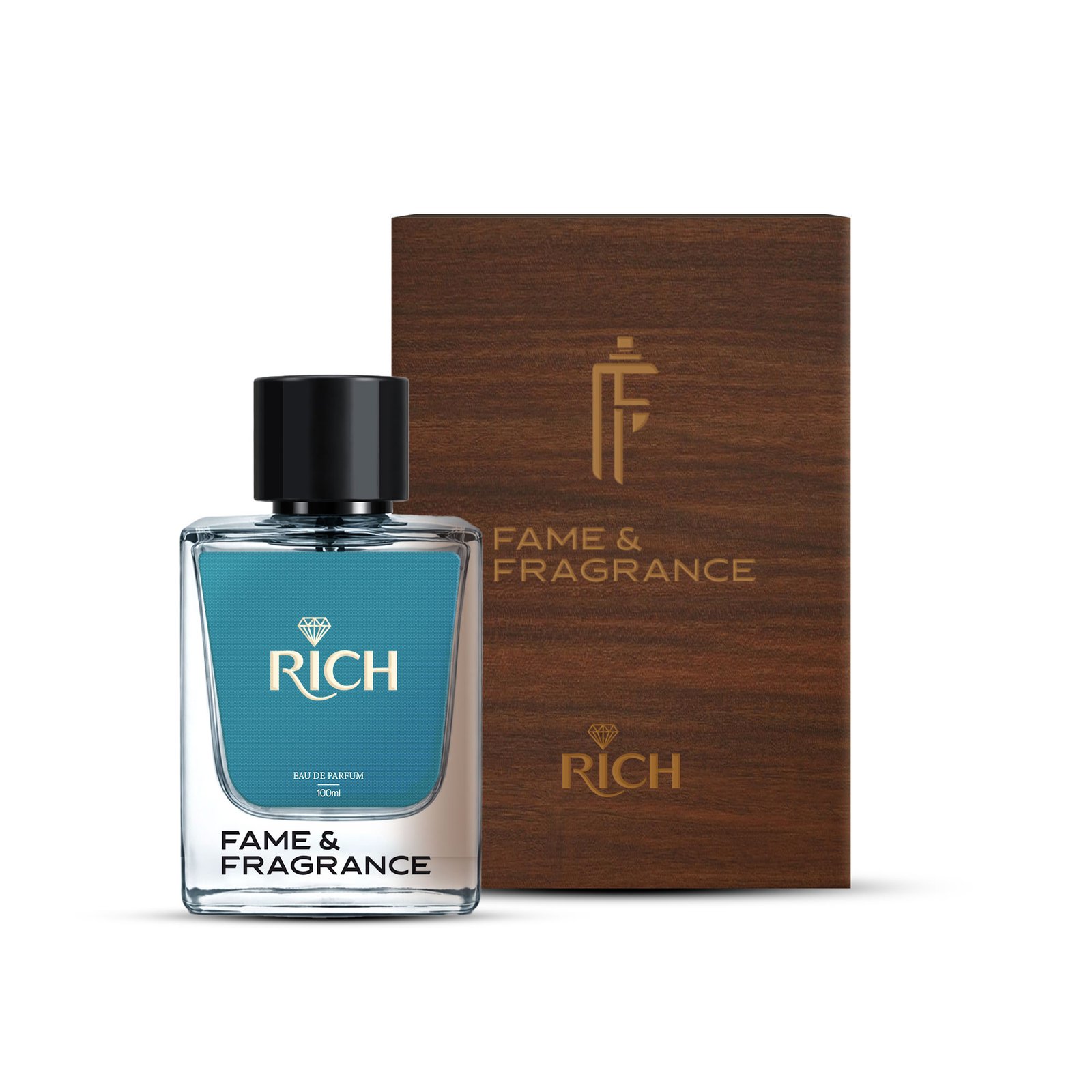 RICH  100 ml  Fame & Fragrance Unisex Perfume, Luxury Long-Lasting Unisex Fragrance - Image 1