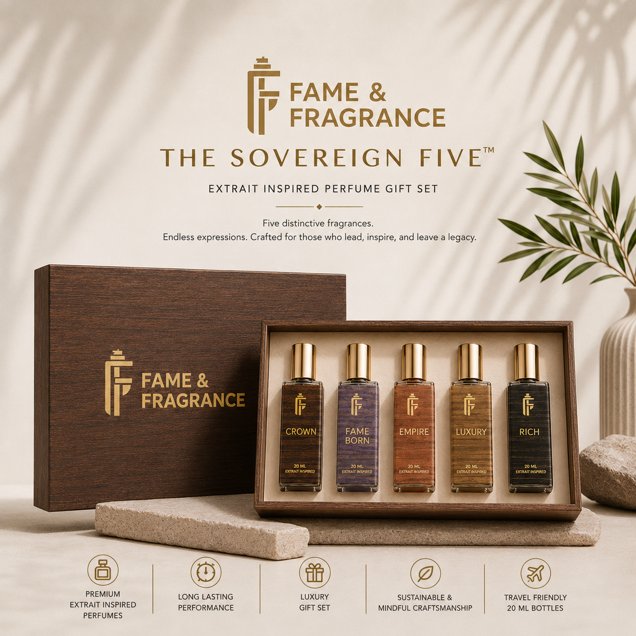 Fame & Fragrance Unisex Perfume, Luxury Long-Lasting Unisex Fragrance - Image 3