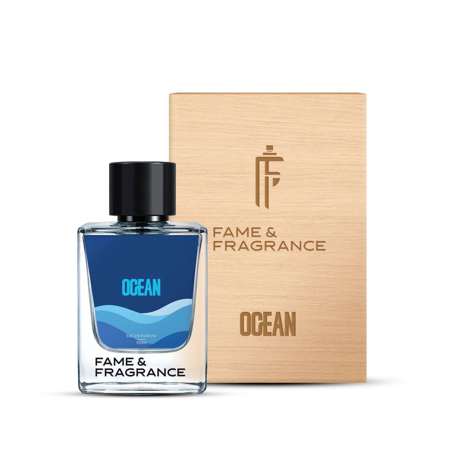 OCEAN  100 ml  Fame & Fragrance Unisex Perfume, Luxury Long-Lasting Unisex Fragrance - Image 1