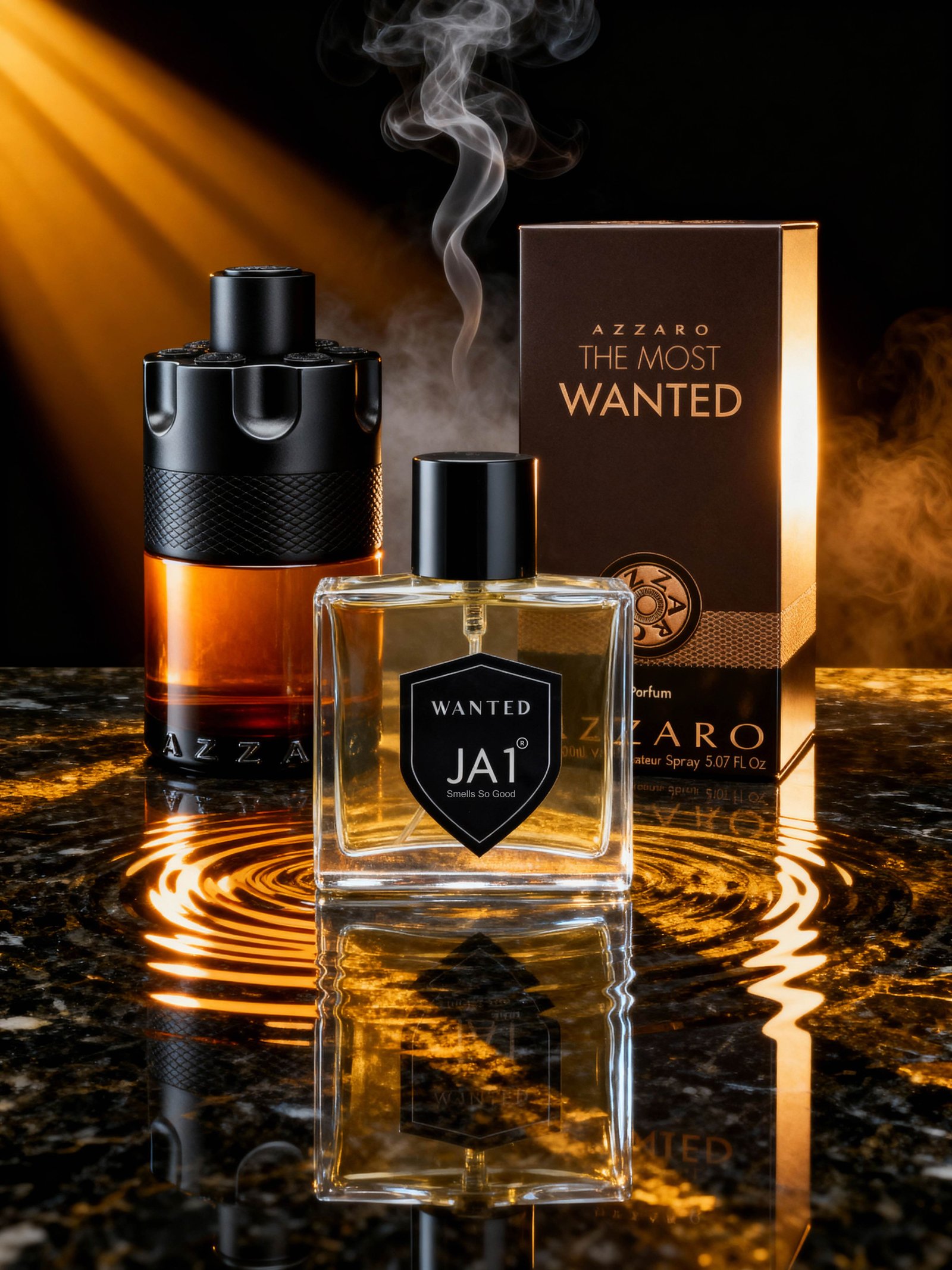 JA1 Wanted Perfume | Bold Spicy Amber Men’s Fragrance - Image 1